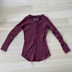 Roots thermal henley top